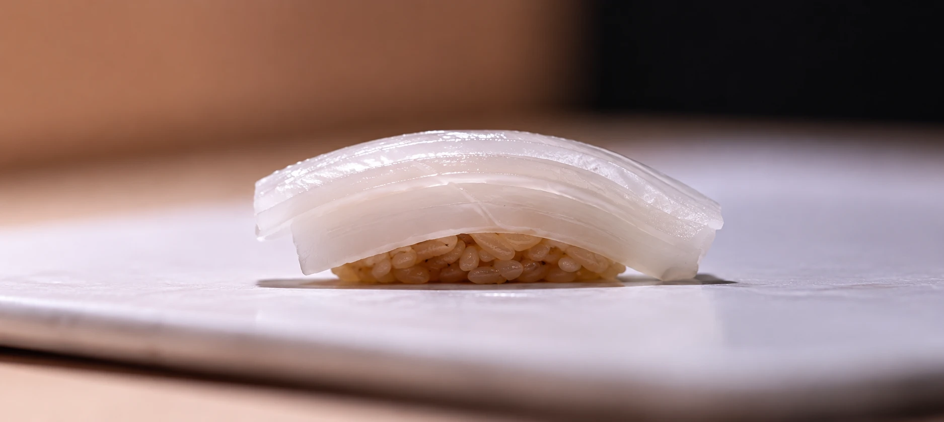 珍珠白魷魚握壽司